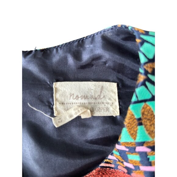 Nomad Morgan Carper Women's Navy Blue Sleeve Dress - Picture 5 of 7